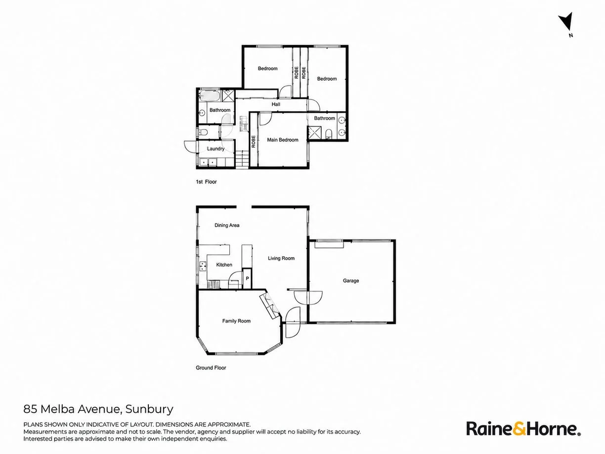 Floor plan for 85 Melba Avenue